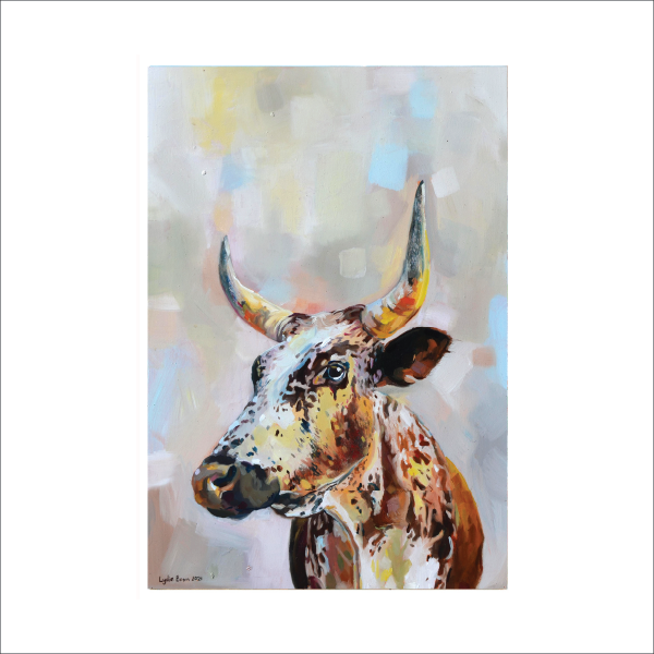 Nguni Cow Greeting Cards Small